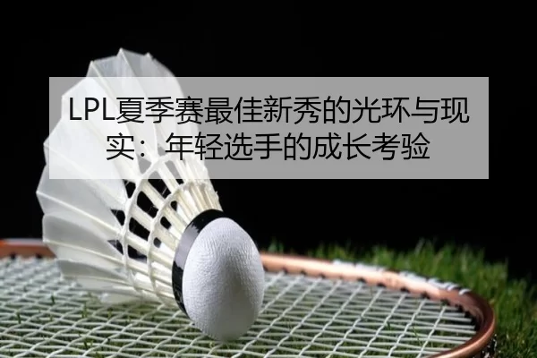 LPL夏季赛最佳新秀的光环与现实：年轻选手的成长考验